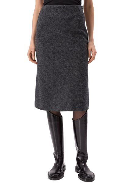 Шерстяная юбка MAISON MARGIELA, арт. SI0MA0001/S53338, фото 3