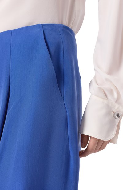 Шелковые брюки GIORGIO ARMANI, арт. GW002502/TE13643, фото 5