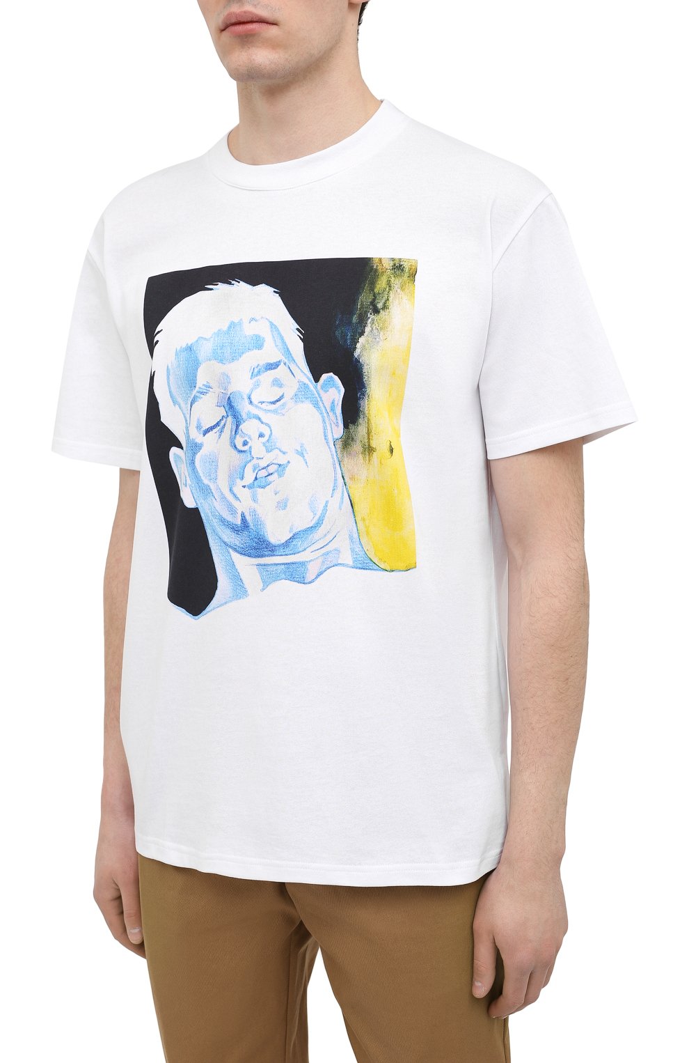 Хлопковая футболка j.w. anderson x pol anglada JW ANDERSON, арт. JT0016 PG0079, фото 3