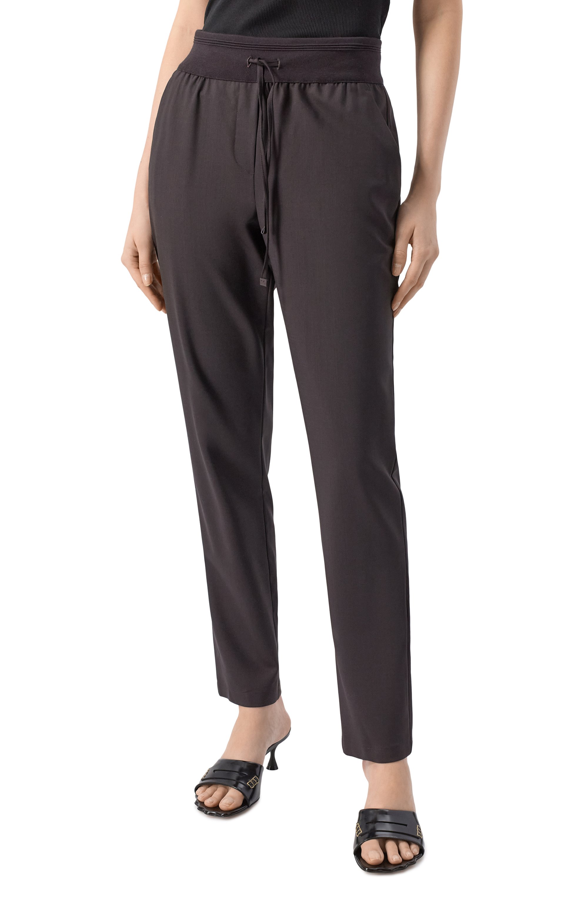 Шерстяные брюки LORENA ANTONIAZZI, арт. PA80Q/3180, фото 3