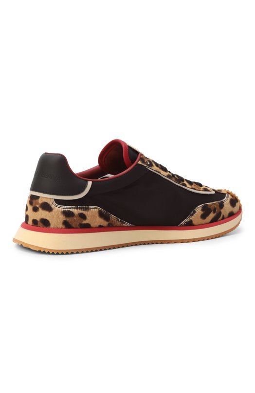 Комбинированные кроссовки DG Cushion Dolce & Gabbana CS2288/A6C75 Леопардовый  CS2288/A6C75 Фото 5