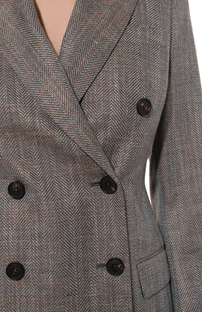 Жакет из кашемира и шерсти KITON, арт. D46523K0912A07, фото 5