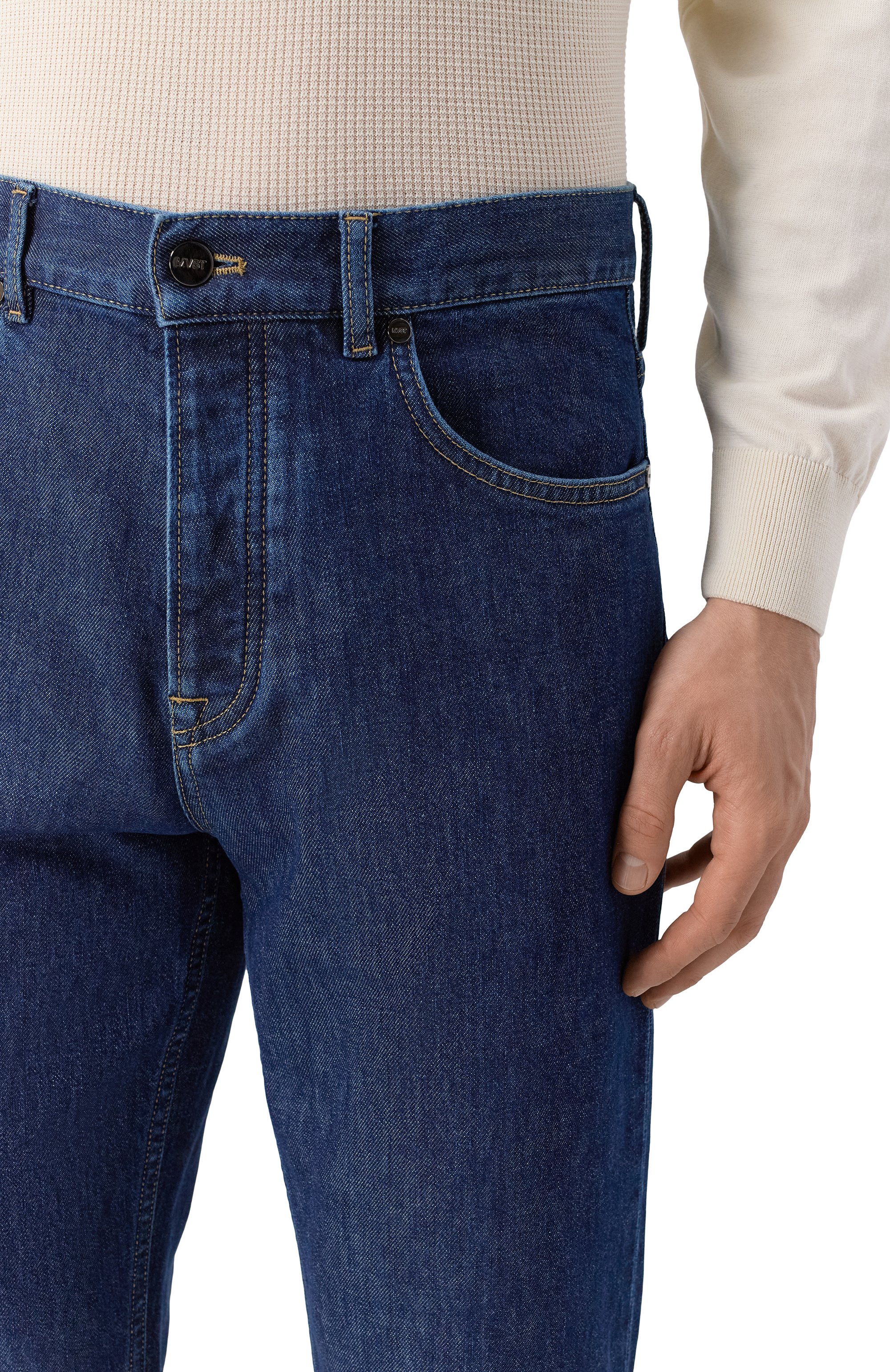 Джинсы MVST, арт. X1P/0/2201-58/DARK BLUE, фото 5