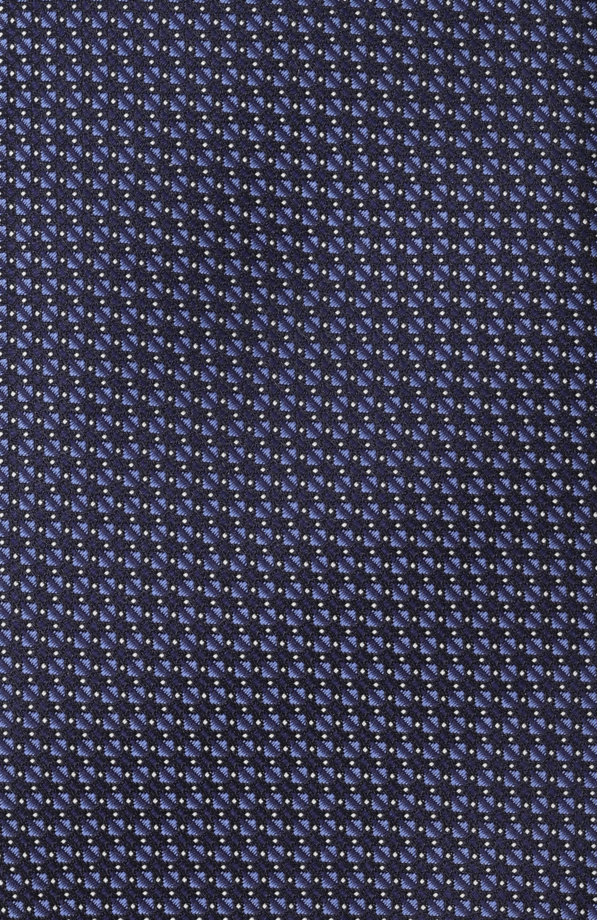 Шелковый галстук CANALI темно-синего цвета по цене 33900 руб., арт. 82/HJ04333, фото 4 Шелковый галстук CANALI, арт. 82/HJ04333, фото 4