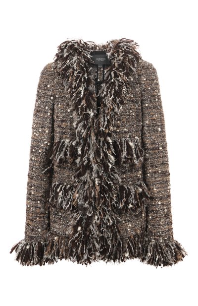 Женский шерстяной жакет GIAMBATTISTA VALLI, арт. 25FWSVCA6038/77GR0