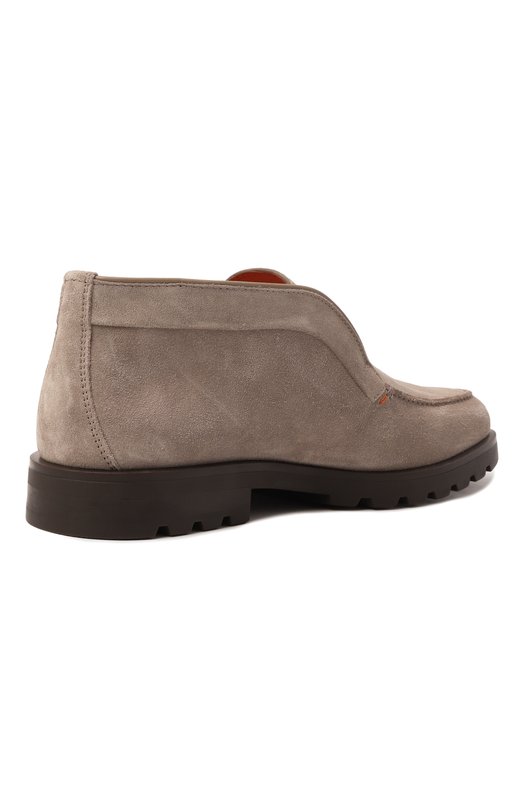 Замшевые ботинки Detroit Santoni MGDG17823DTRBSEY Бежевый  MGDG17823DTRBSEY Фото 5
