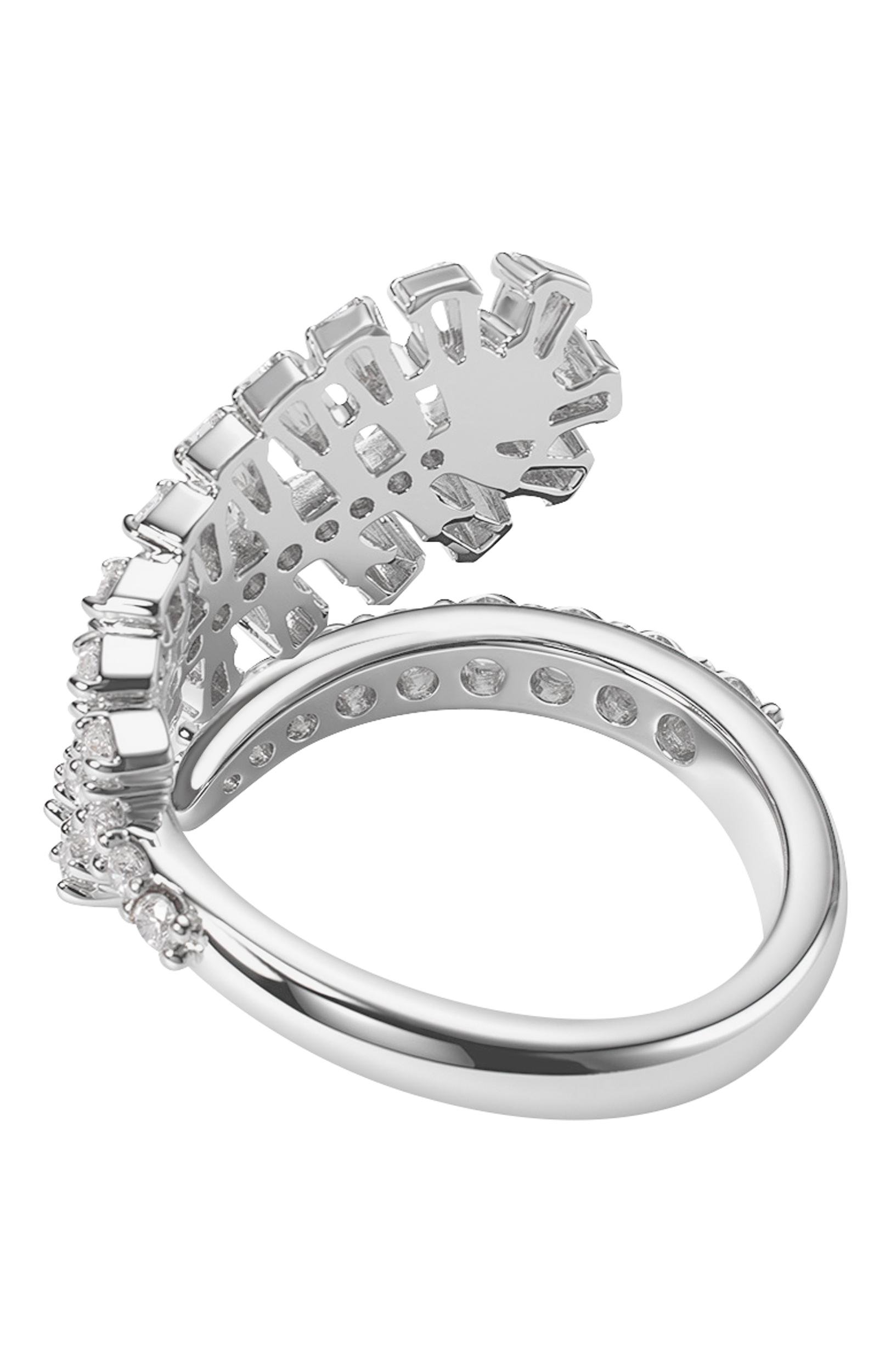 Кольцо vienna SWAROVSKI серебряного цвета по цене 21400 руб., арт. 5757838, фото 3 Кольцо vienna SWAROVSKI, арт. 5757838, фото 3