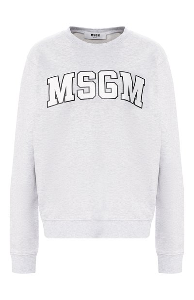 Женский хлопковый пуловер MSGM, арт. 2641MDM163 195297