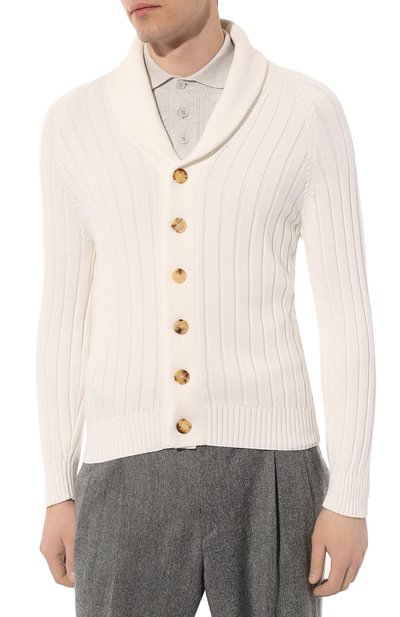 Хлопковый кардиган BRUNELLO CUCINELLI, арт. M2870B2303, фото 3