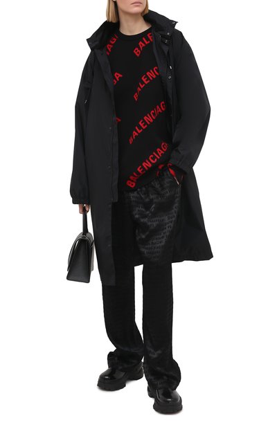 Брюки из вискозы и шелка BALENCIAGA, арт. 595222/TJ084, фото 2