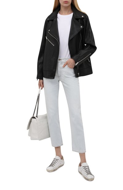 Кожаные кеды superstar GOLDEN GOOSE DELUXE BRAND, арт. GWF00102.F002028, фото 2