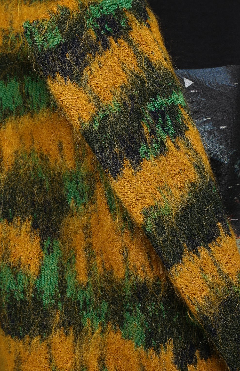 Кардиган SAINT LAURENT разноцветного цвета по цене 240500 руб., арт. 645780/YAWS2, фото 5 Кардиган SAINT LAURENT, арт. 645780/YAWS2, фото 5