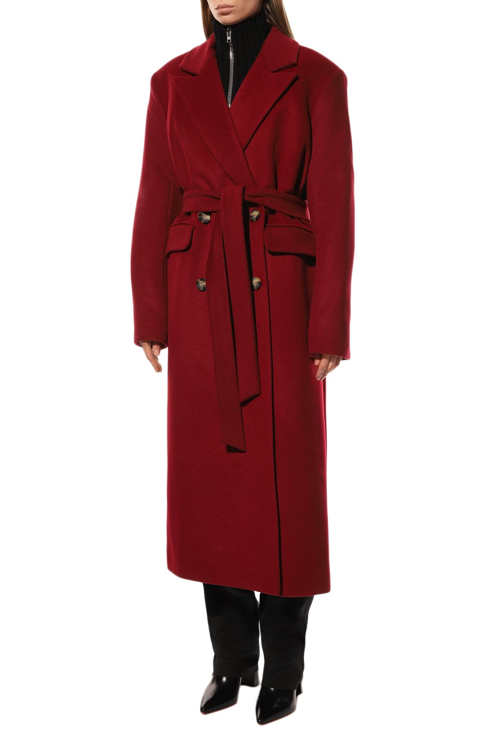 Шерстяное пальто LESYANEBO, арт. FW22/H-405/OLZ, фото 3