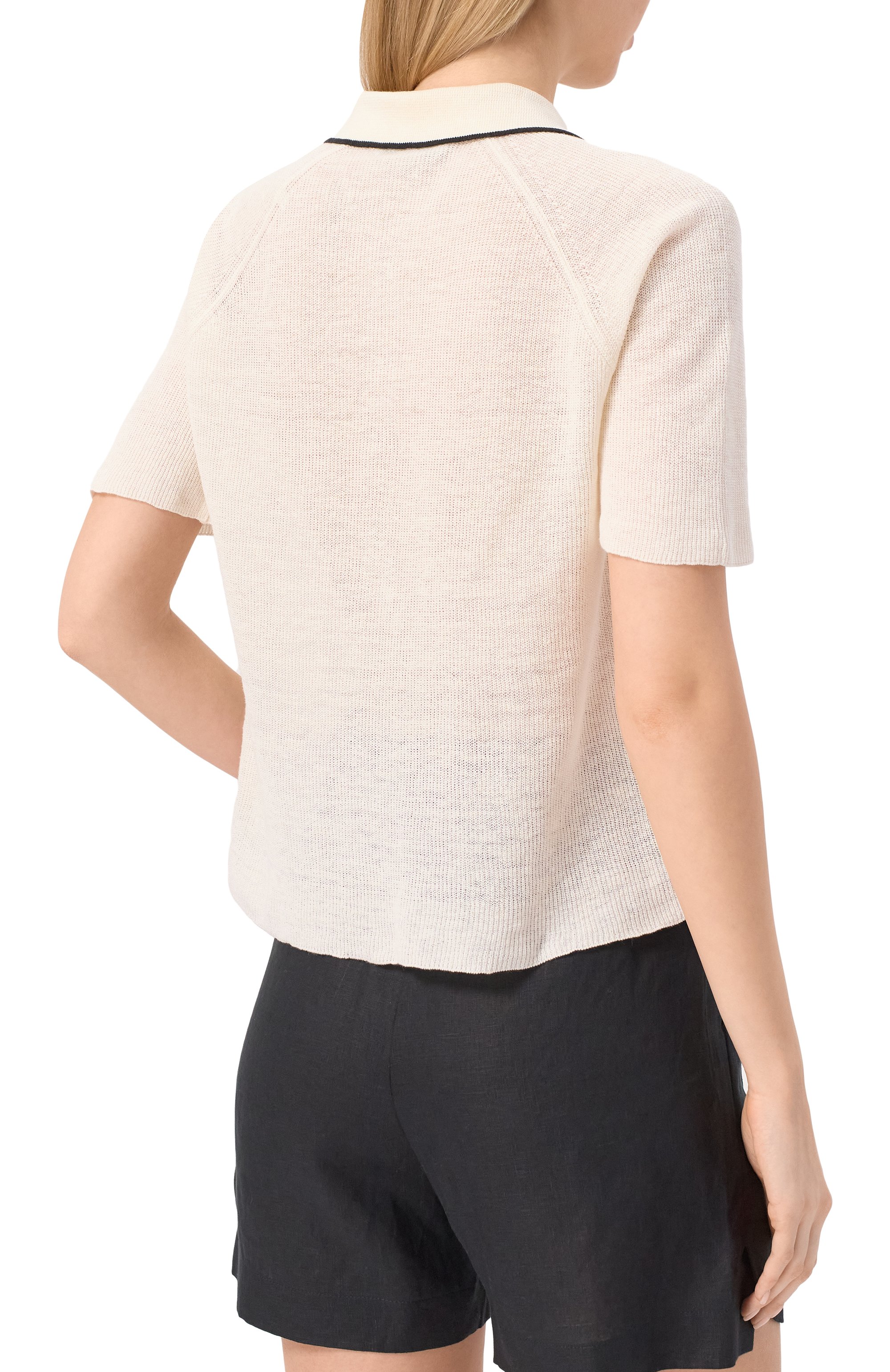 Льняное поло GRAN SASSO, арт. 57240/24840, фото 4