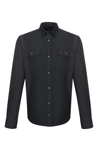 Мужская джинсовая рубашка PAUL&SHARK, арт. 25413236