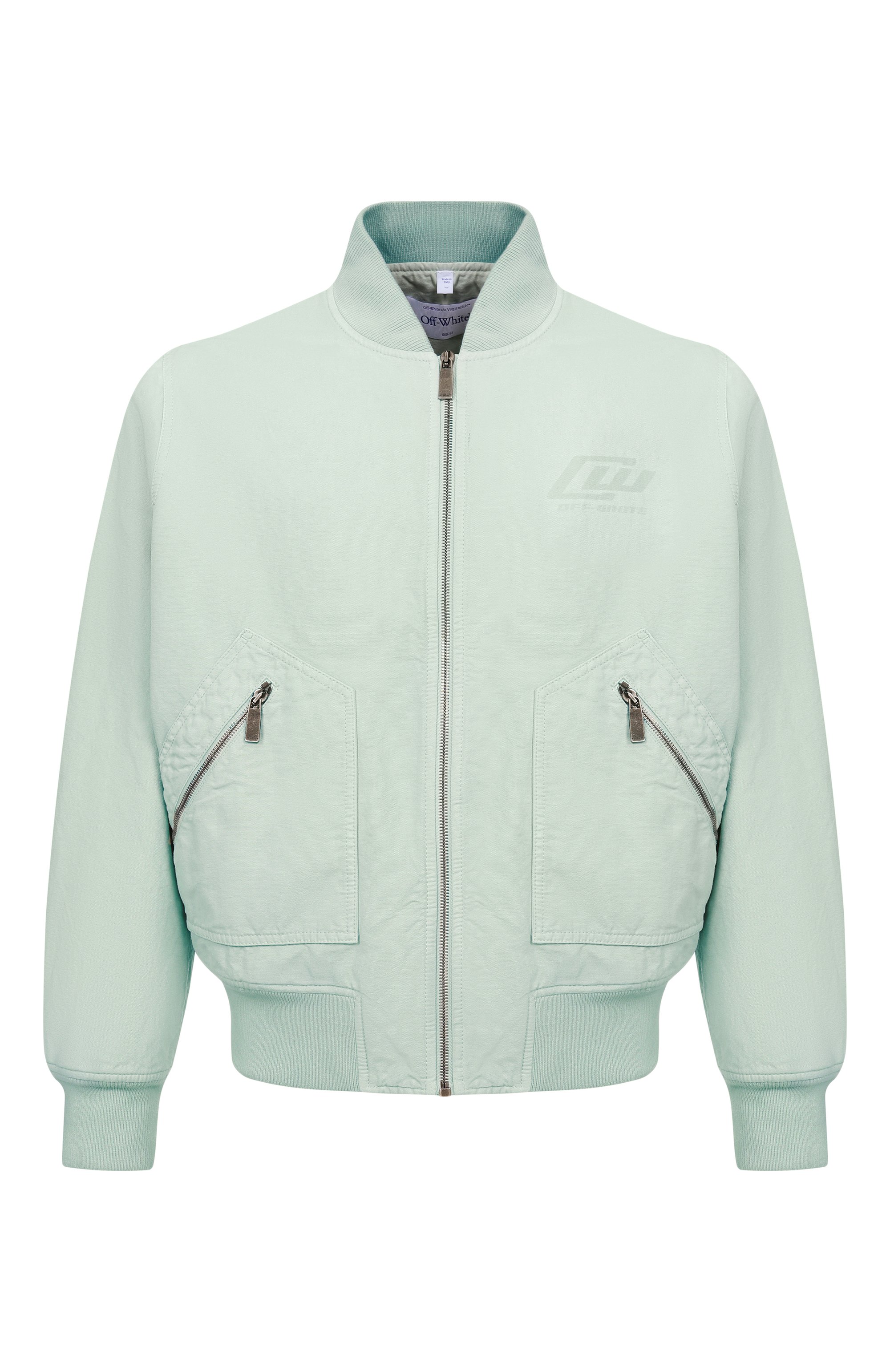 Хлопковый бомбер OFF-WHITE, арт. 0MEH050S26FAB001, фото 1