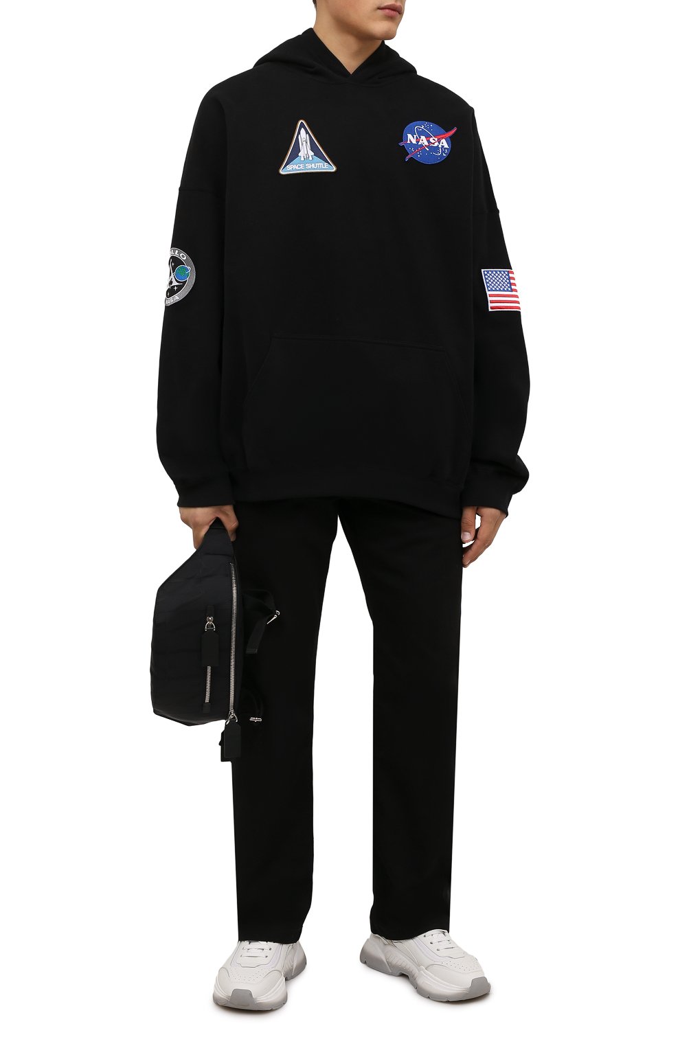 Хлопковое худи BALENCIAGA, арт. 651799/TKVD8, фото 2