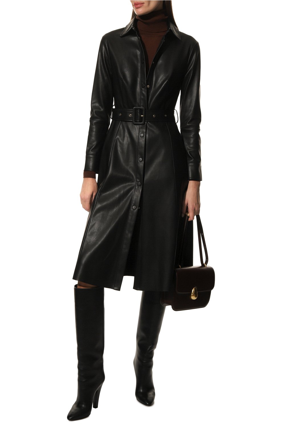 Платье из экокожи LIU JO, арт. CF2025 E0791, фото 2