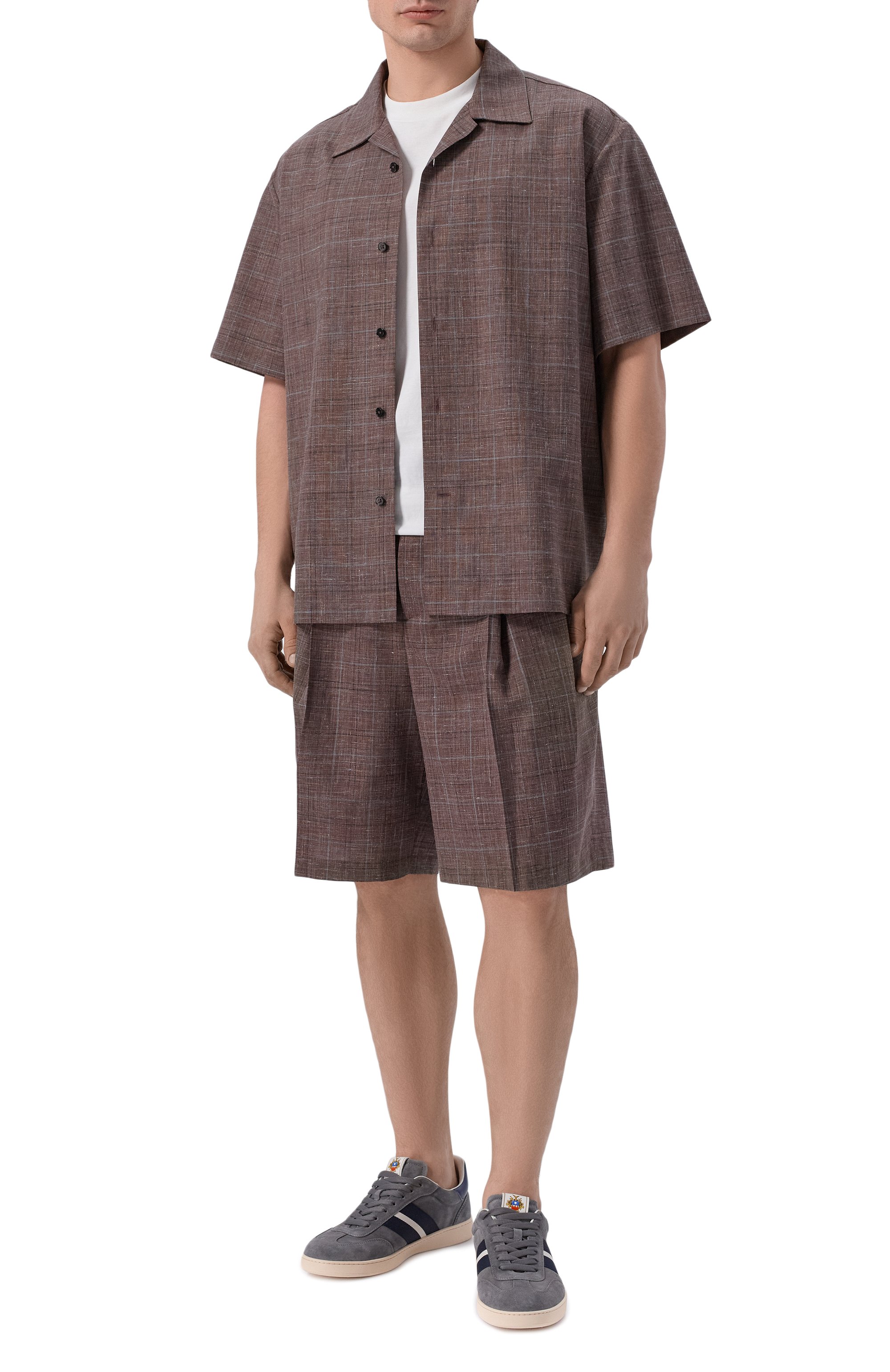 Рубашка из шерсти и льна JIL SANDER, арт. J22DL0362/J40297, фото 2