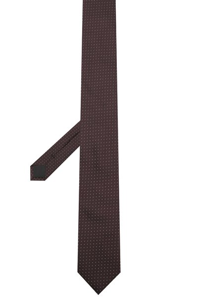 Шелковый галстук DOLCE & GABBANA бордового цвета по цене 23450 руб., арт. GT149E/G0JKL, фото 2 Шелковый галстук DOLCE & GABBANA, арт. GT149E/G0JKL, фото 2