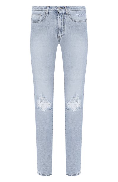 Женские джинсы с потертостями MSGM, арт. 2641MDP56L 195260