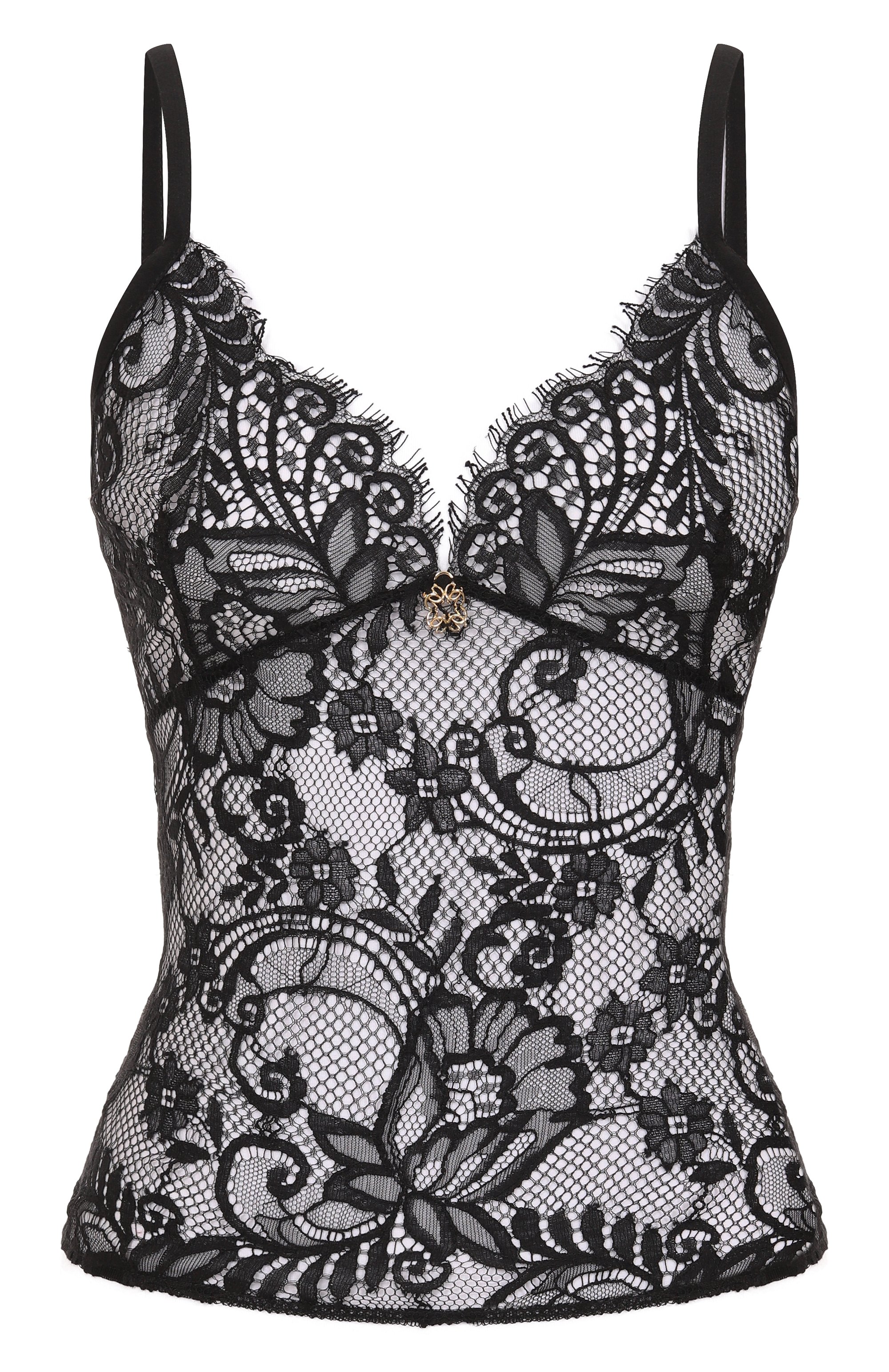 Топ из хлопка и шелка ELIE SAAB, арт. T0227NF25/LA004, фото 1