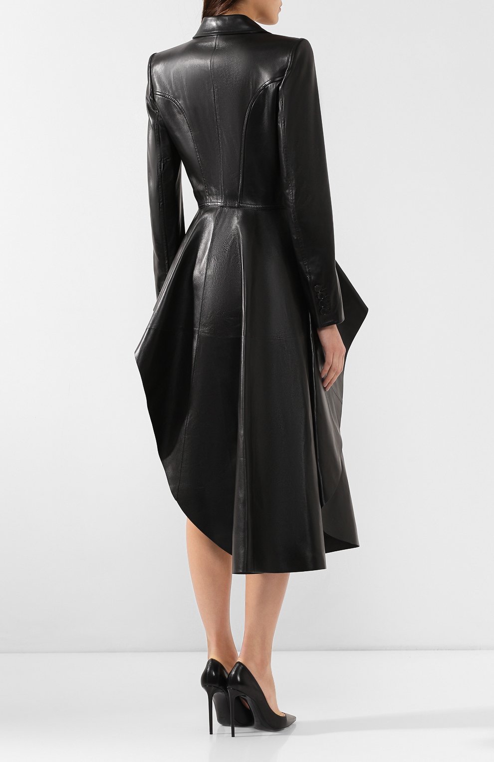 Кожаный жакет ALEXANDER MCQUEEN, арт. 569216/Q5LBQ, фото 4