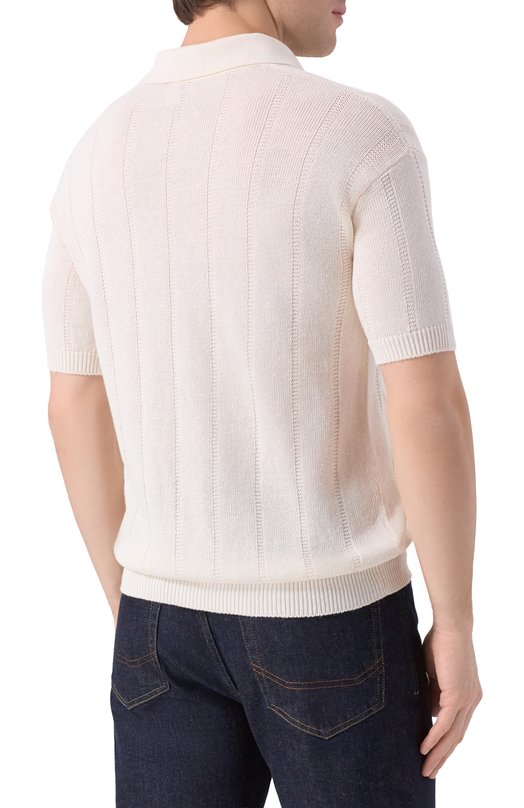 Кардиган изо льна и хлопка MVST MS60-1233-01MU Кремовый  MS60-1233-01MU Фото 4