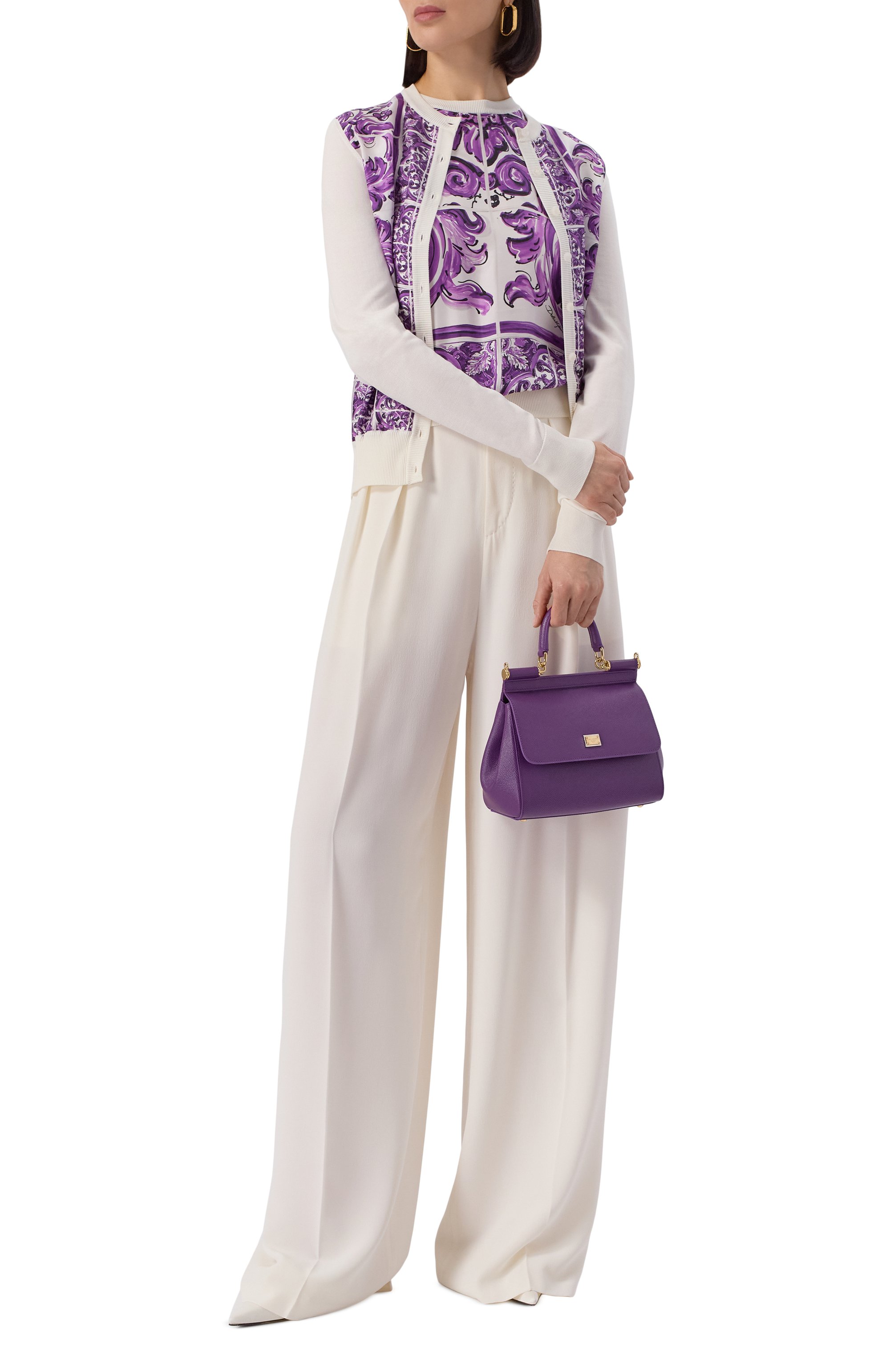 Сумка sicily medium DOLCE & GABBANA, арт. BB6003/B1001, фото 7