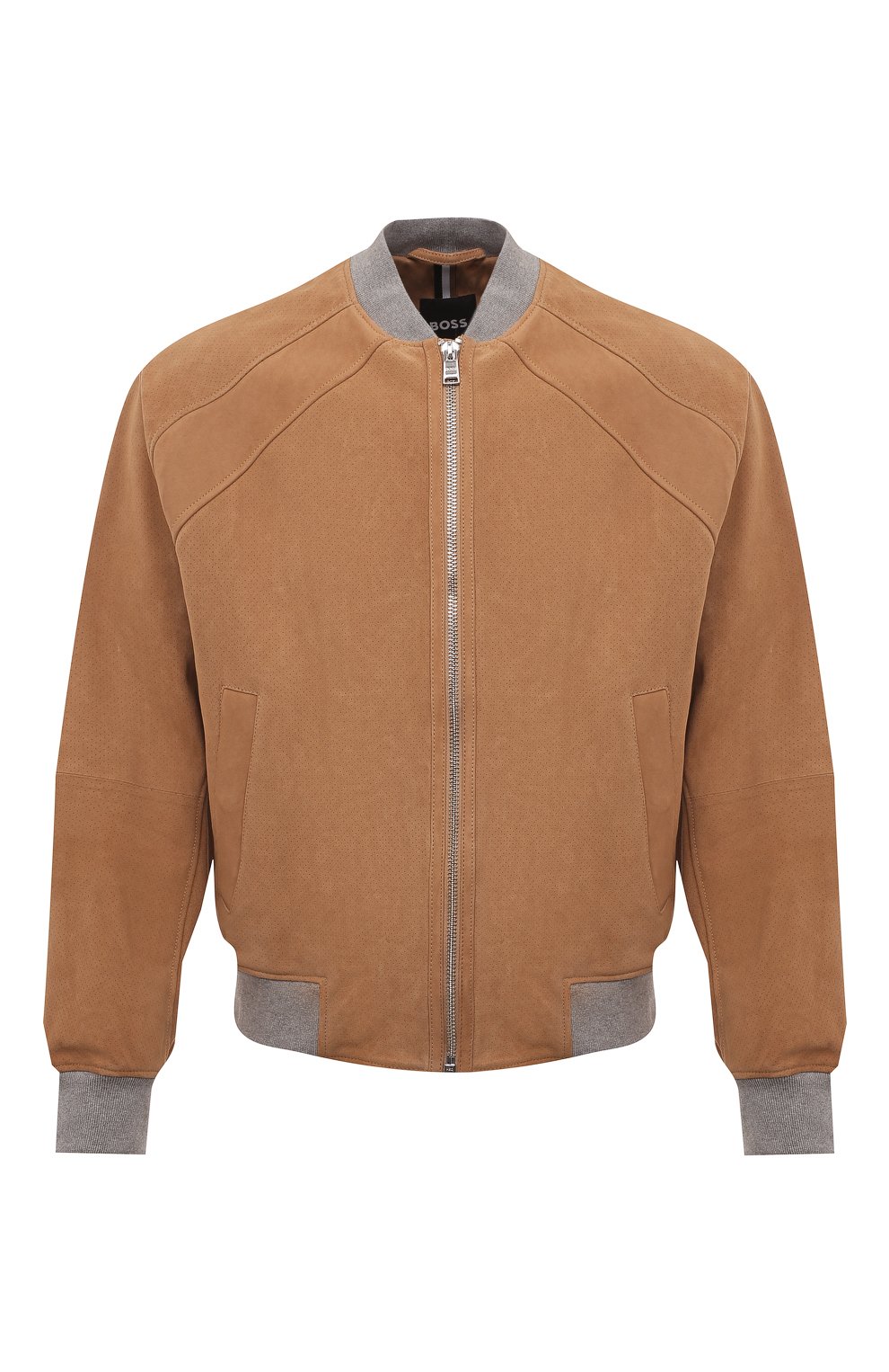 Замшевый бомбер BOSS, арт. 50485069, фото 1