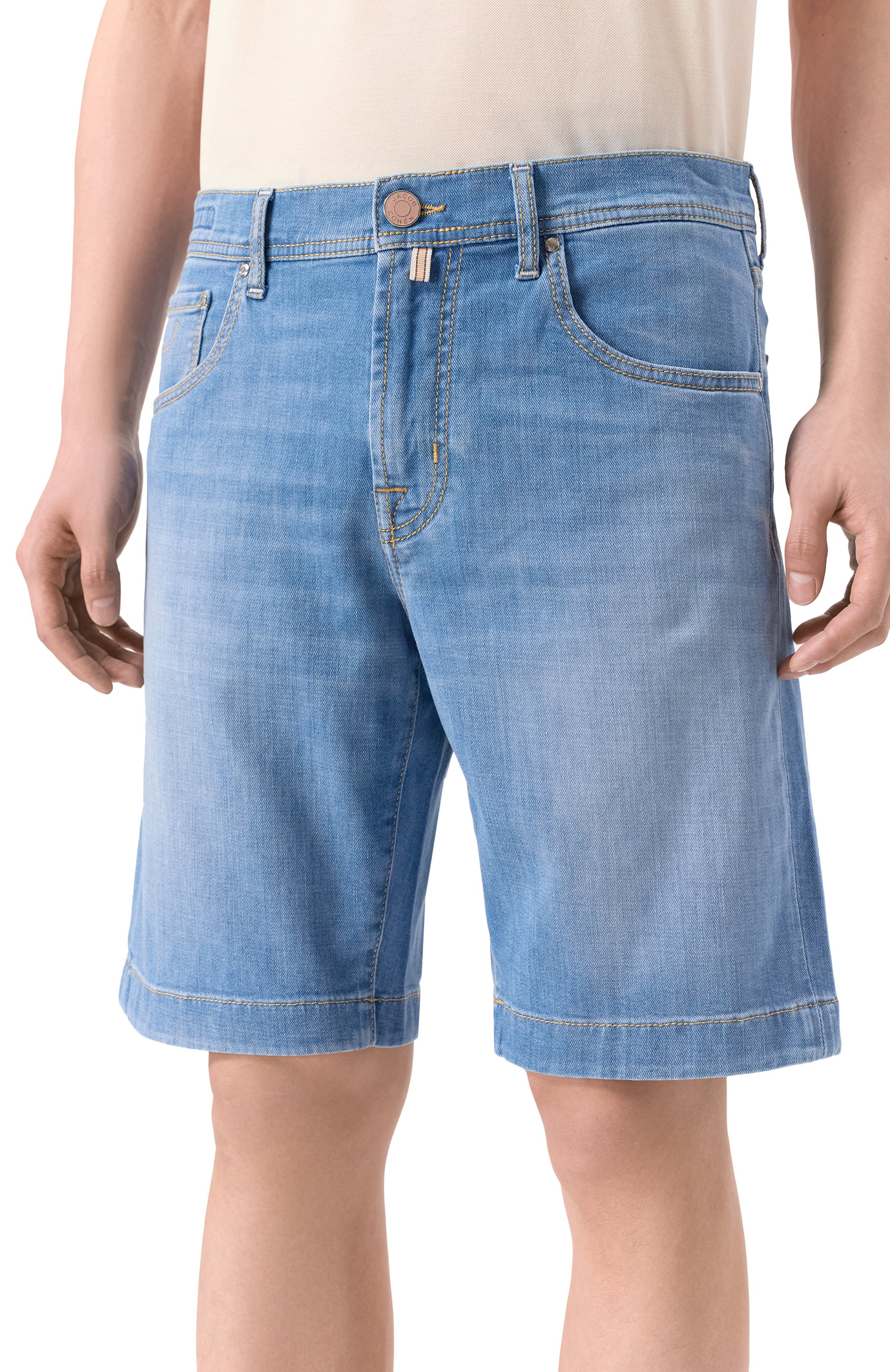 Джинсовые шорты nicolas JACOB COHEN, арт. JUM_0E001 031 S2851 V1, фото 3