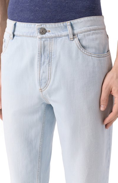 Джинсы traditional fit BRUNELLO CUCINELLI, арт. M0Z37B3210, фото 5