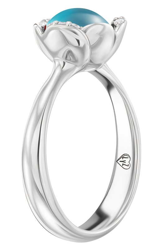 Кольцо Lucky Znaky MERLYZ-MX02-BTTA-W-8 MM Бесцветный  MERLYZ-MX02-BTTA-W-8 MM Фото 3