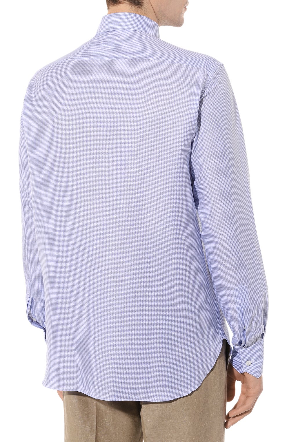 Рубашка из хлопка и льна STEFANO RICCI, арт. MC006892/R2561, фото 4