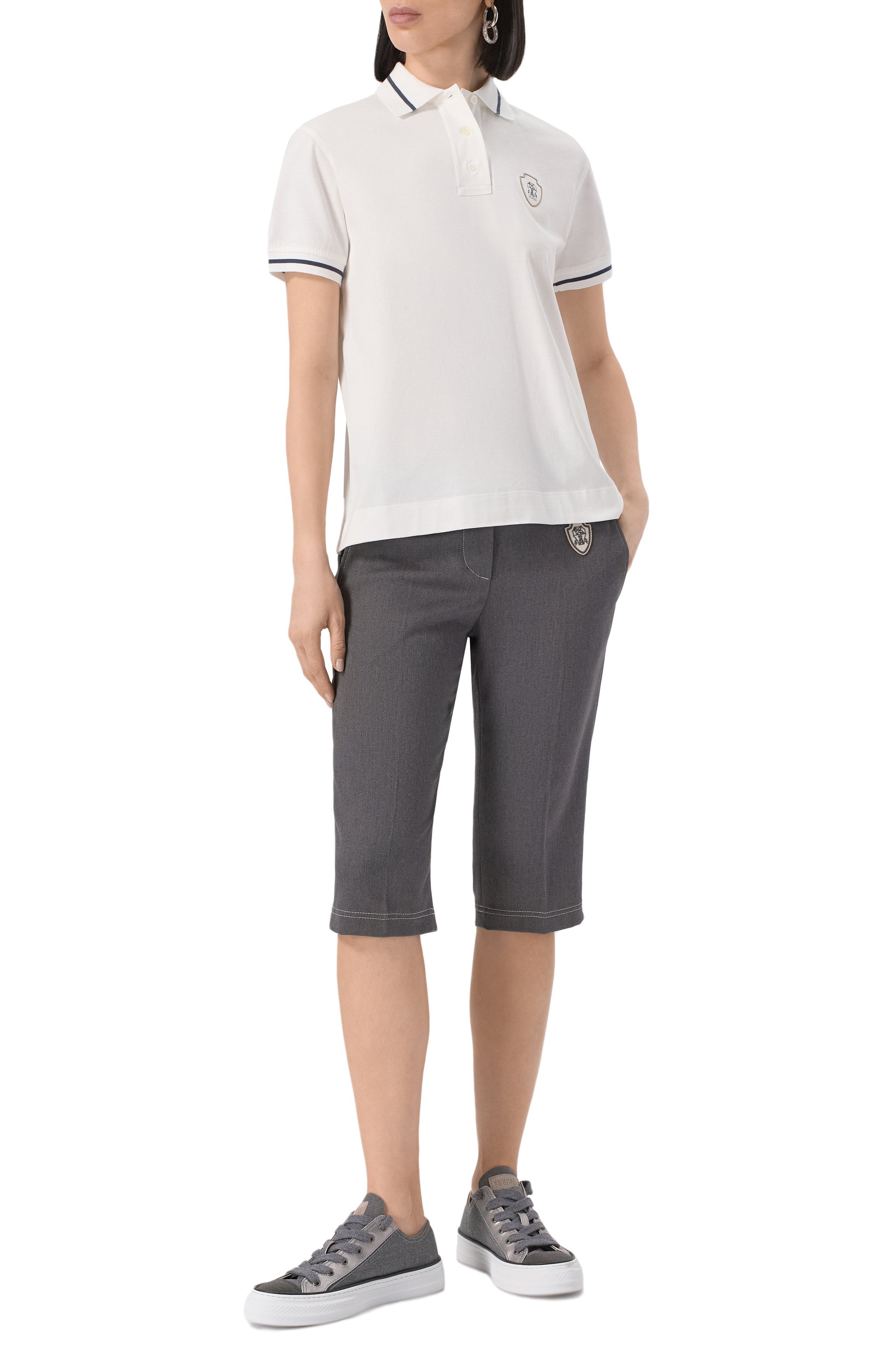 Хлопковое поло BRUNELLO CUCINELLI, арт. M0T81VD125, фото 2