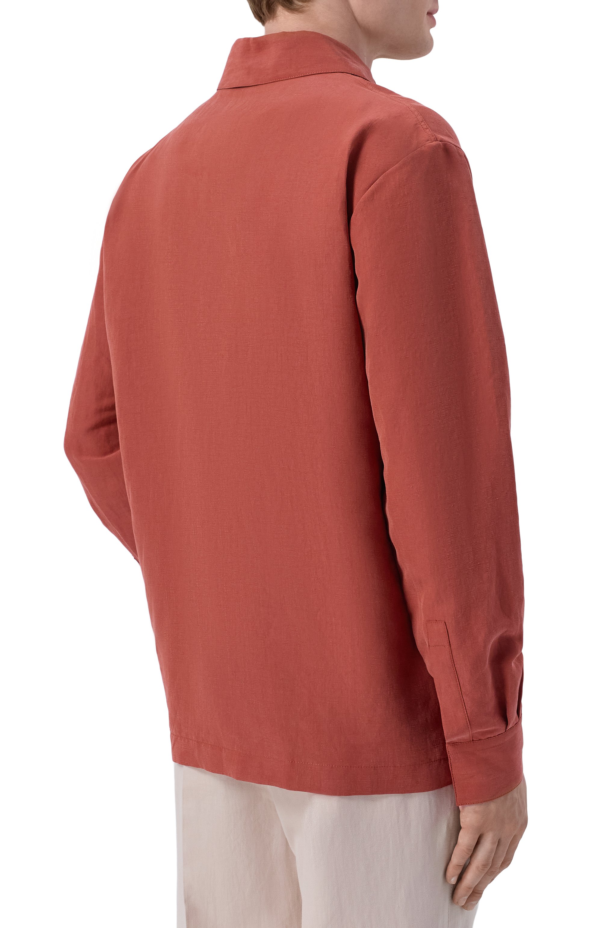 Куртка-рубашка изо льна и шелка MVST, арт. M26.2PM.B007/F159 LISITEA-LINEN/SILK, фото 4