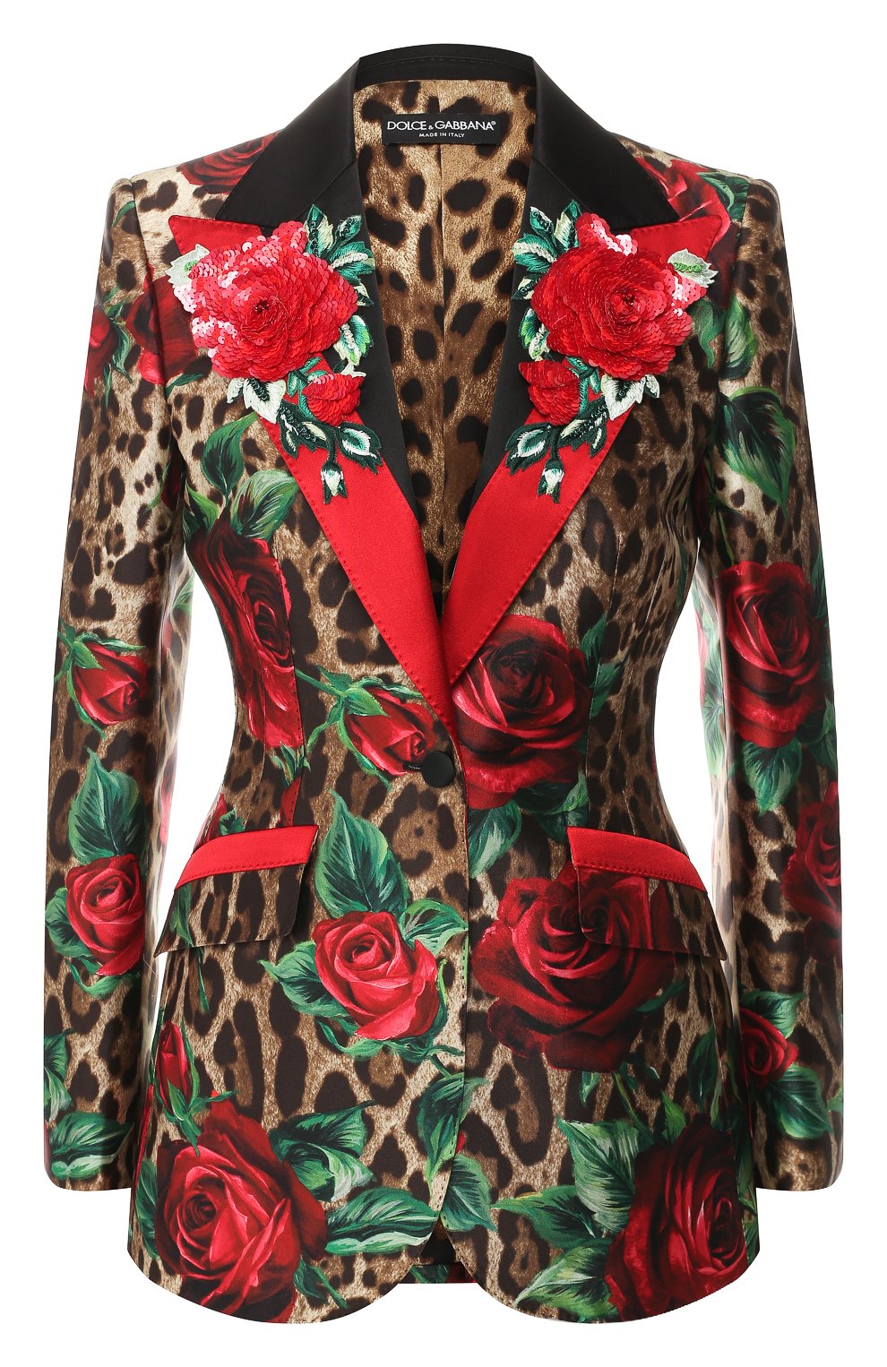 Шелковый жакет DOLCE & GABBANA, арт. F293SZ/HS1Z2, фото 1