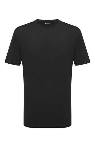 Мужская футболка из шелка и хлопка KITON, арт. UMK0355