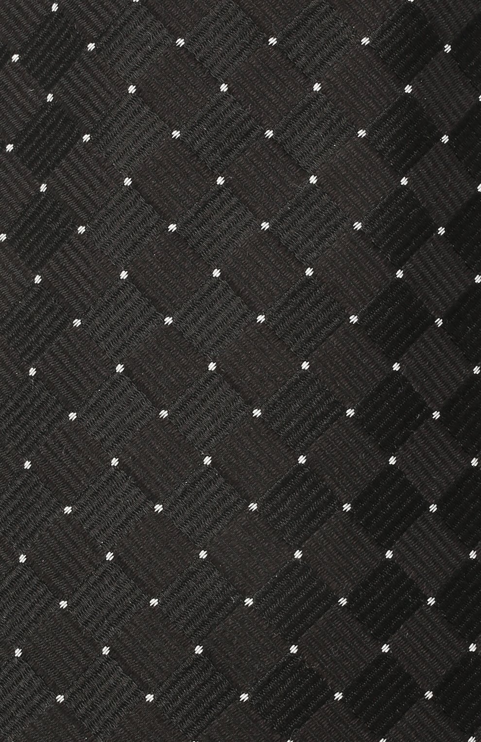 Шелковый галстук LANVIN черного цвета по цене 12600 руб., арт. 2145/TIE, фото 3 Шелковый галстук LANVIN, арт. 2145/TIE, фото 3