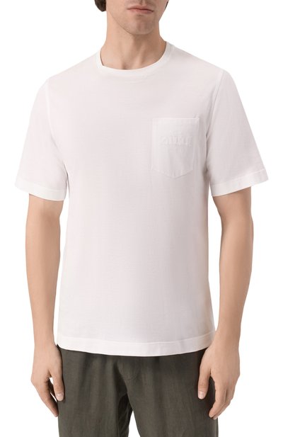 Хлопковая футболка ZILLI, арт. TSR02IM0100VLEST0, фото 3