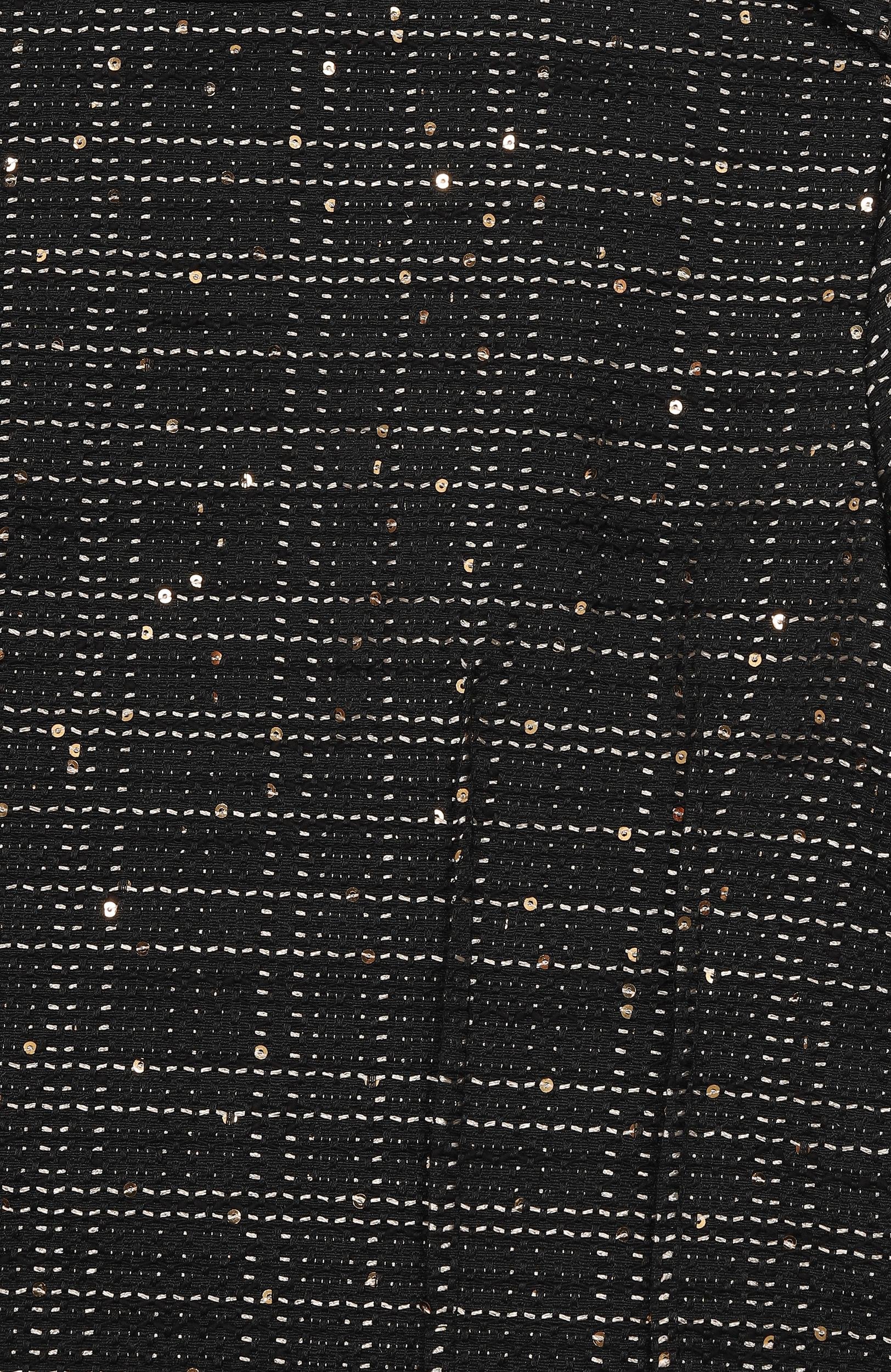 Платье ELIE SAAB JUNIOR черного цвета по цене 73350 руб., арт. EFAB145 V1/TS1045_001, фото 3 Платье ELIE SAAB JUNIOR, арт. EFAB145 V1/TS1045_001, фото 3