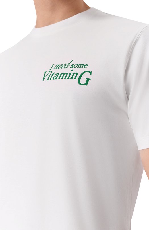 Хлопковая футболка MC2 Saint Barth ARN0001-03203I/ARN0TT Белый  ARN0001-03203I/ARN0TT Фото 5