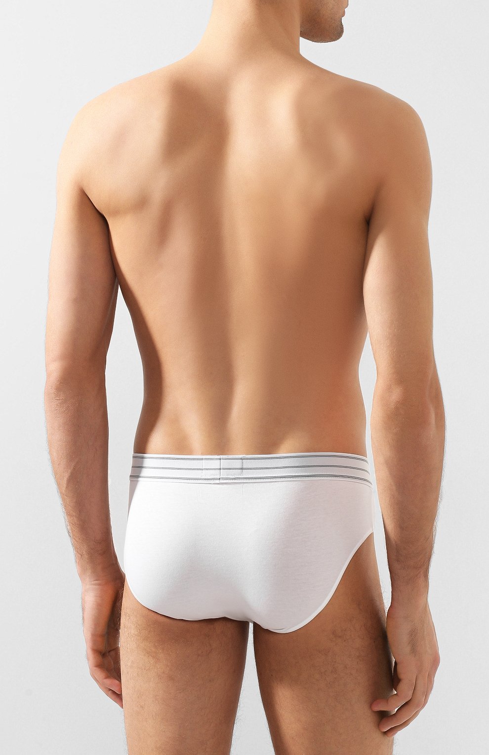 Хлопковые брифы с широкой резинкой ZEGNA, арт. N2L610010, фото 3