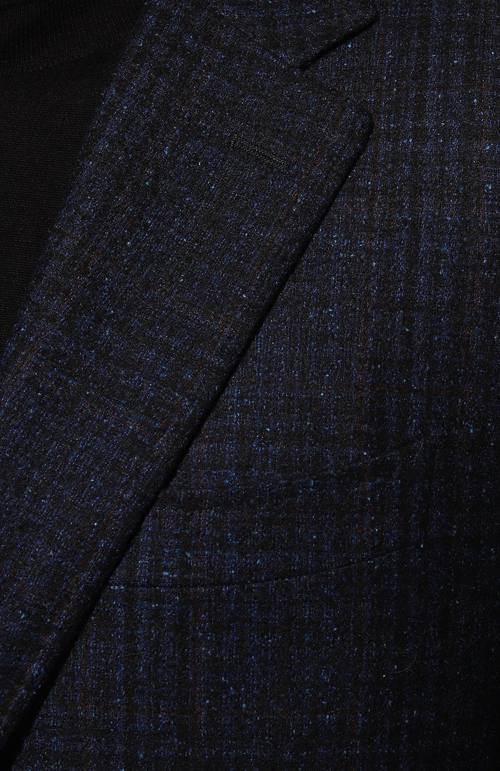 Пиджак из шерсти и шелка CANALI темно-синего цвета по цене 169500 руб., арт. 11288/CF03554, фото 5 Пиджак из шерсти и шелка CANALI, арт. 11288/CF03554, фото 5