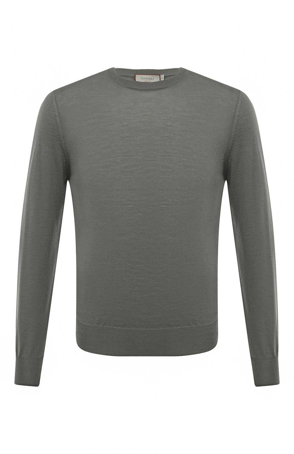 Шерстяной джемпер CANALI зеленого цвета по цене 33600 руб., арт. C0012/MK00077, фото 1 Шерстяной джемпер CANALI, арт. C0012/MK00077, фото 1