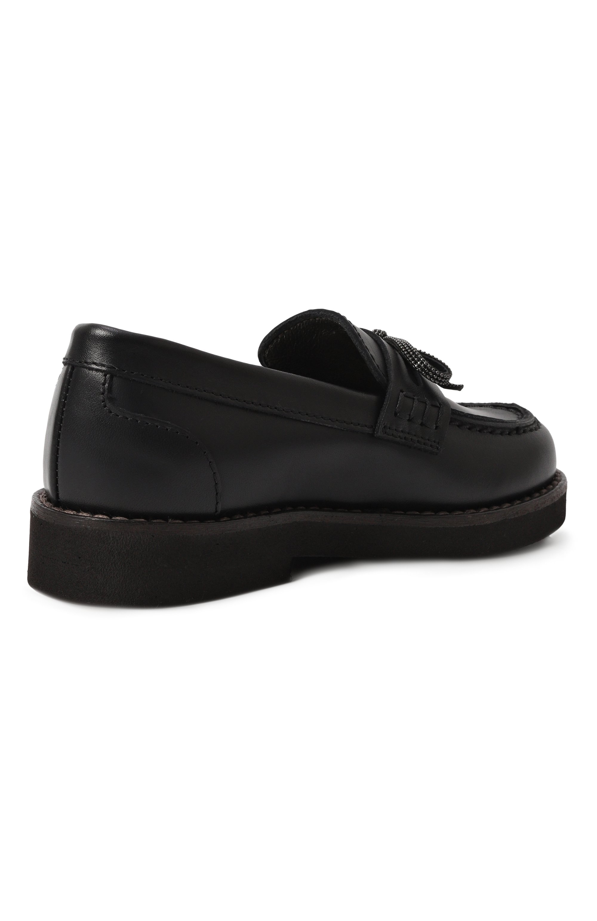 Кожаные лоферы BRUNELLO CUCINELLI, арт. BZ0LCZG400, фото 3