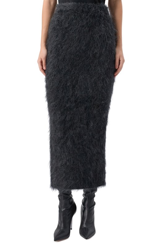 Шерстяная юбка Giuseppe di Morabito 05FW2KND375 05444 Чёрный  05FW2KND375 05444 Фото 3