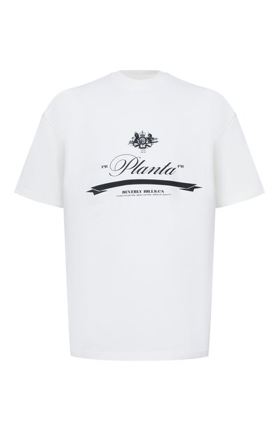 Женская хлопковая футболка PLANTA ROSA, арт. PR/T01/ANNOUNCEMENT-BIG/300VELVET