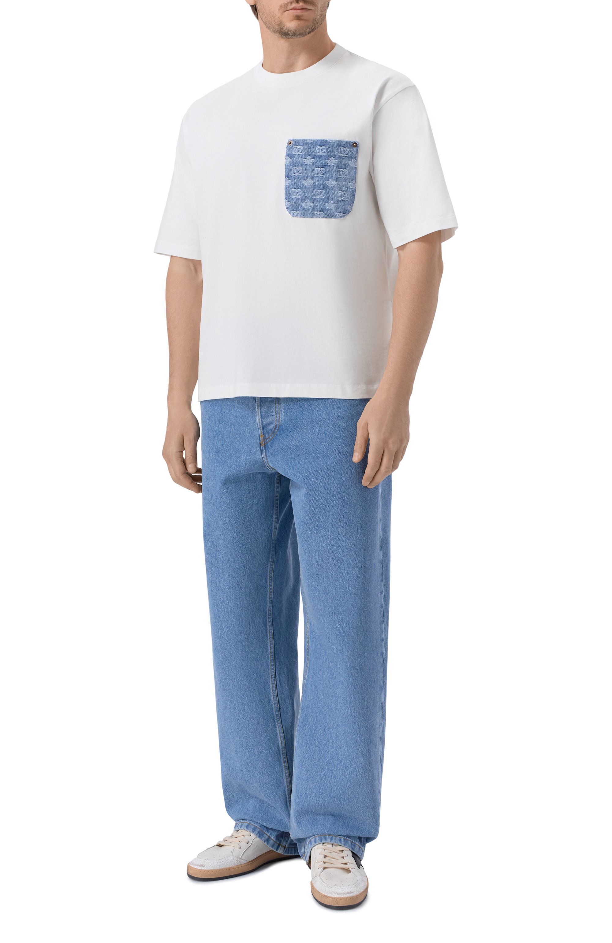 Хлопковая футболка DSQUARED2, арт. S74GD1554/D20106, фото 2