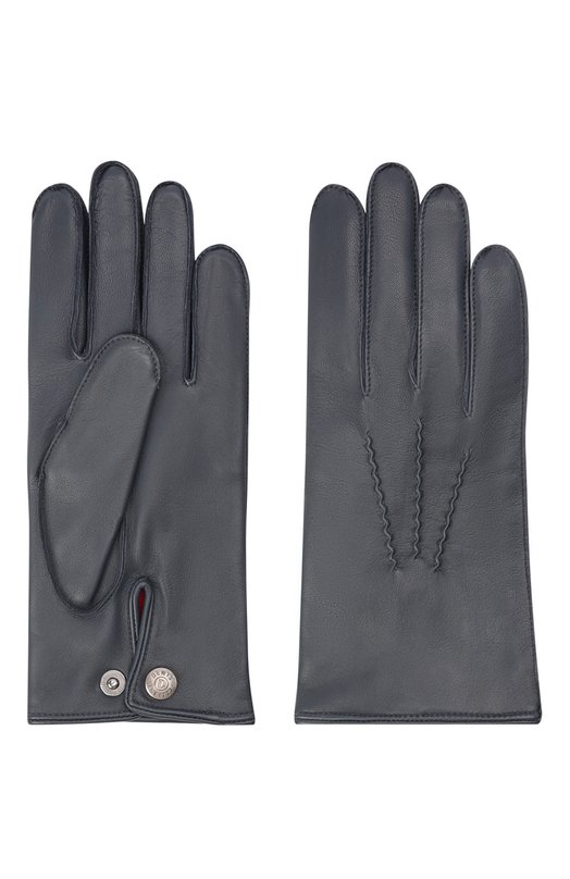 Кожаные перчатки Dents Синий, фото 2